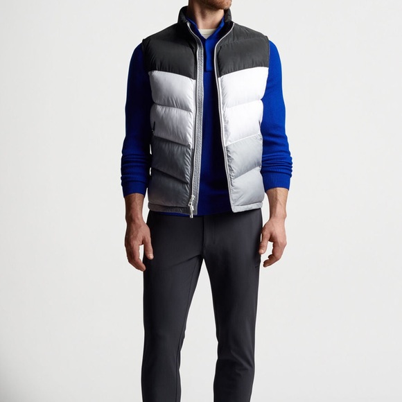Peter Millar Other - PETER MILLAR Crown Apres Ski Reflective Full Zip Insulated Vest
